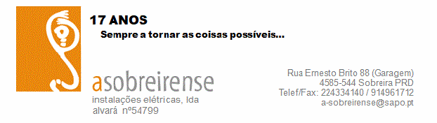 A Sobreirense - Instalações Elétricas, Lda Logo