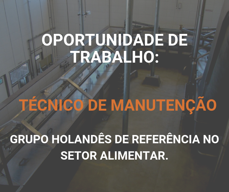 TÉCNICO DE MANUTENÇÃO (M/F)