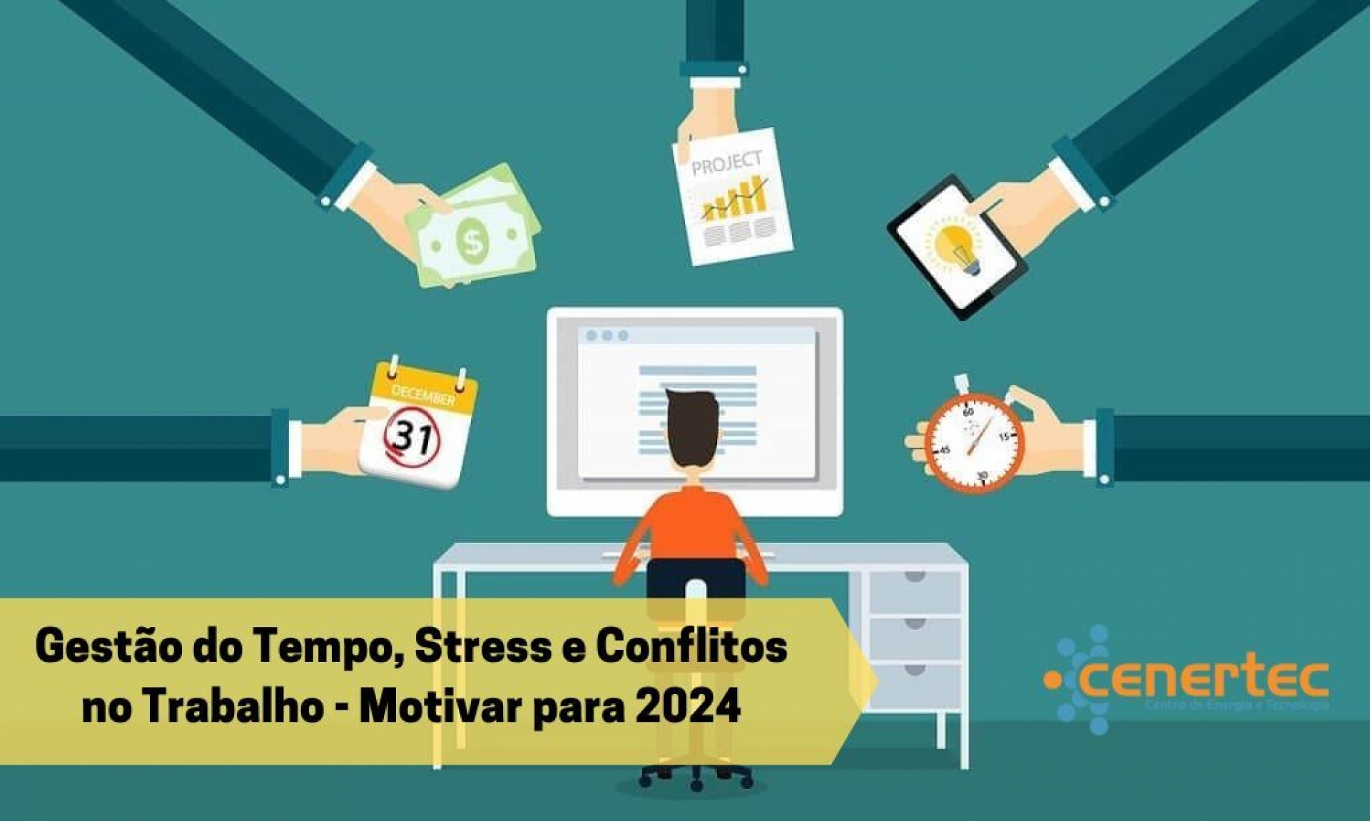 Gestão do Tempo, Stress e Conflitos no Trabalho – Motivar para 2027 Thumbnail
