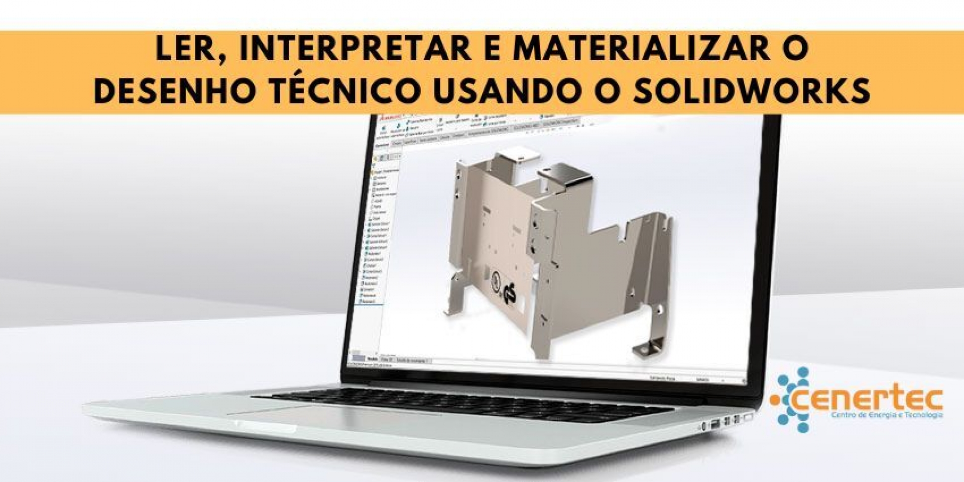 Ler, Interpretar e Materializar o Desenho Técnico Usando o Solidworks Thumbnail